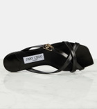 Jimmy Choo Jess leather thong sandals