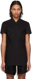 Rick Owens Black Golf Shirt