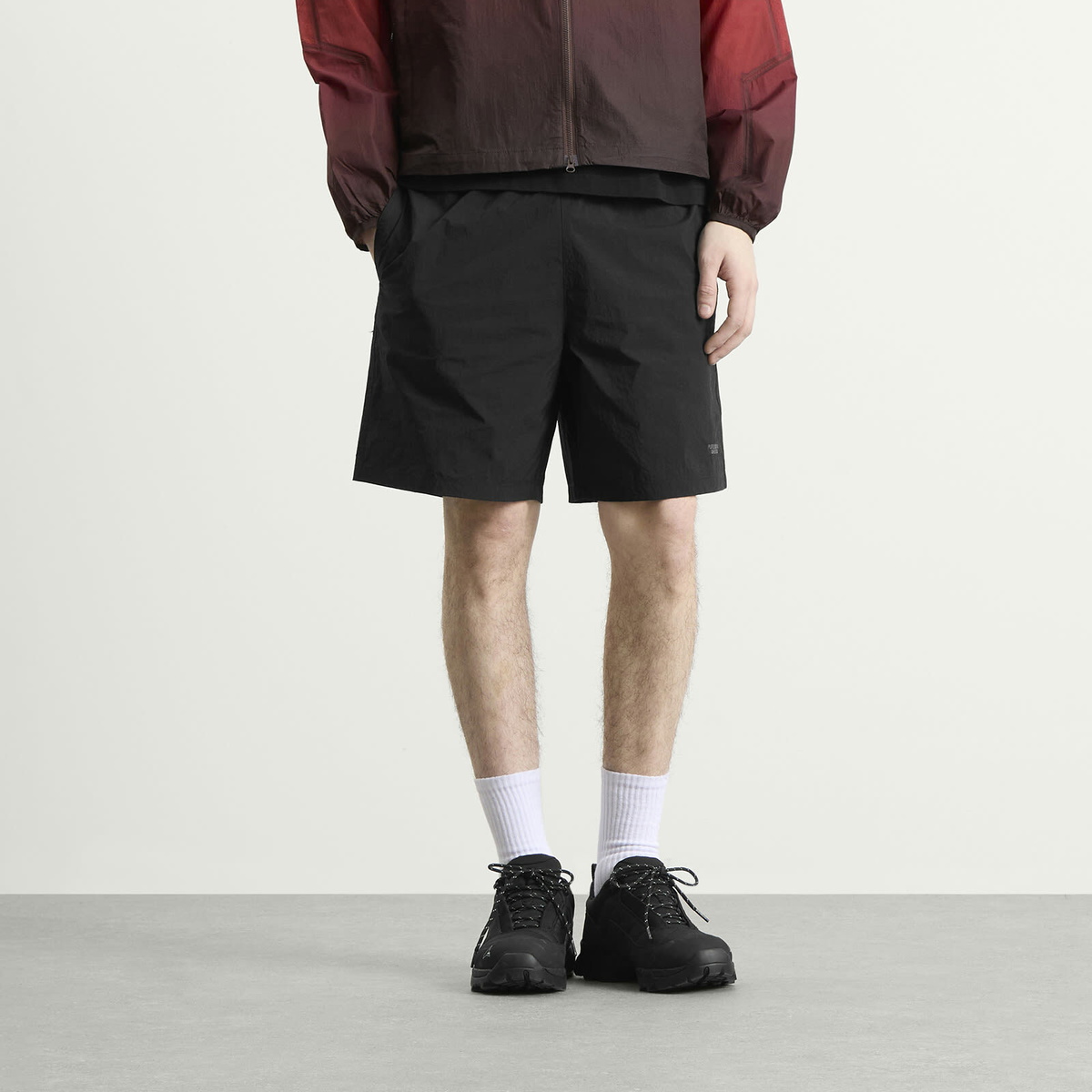 Purple Mountain Observatory Men's Track Short in Black