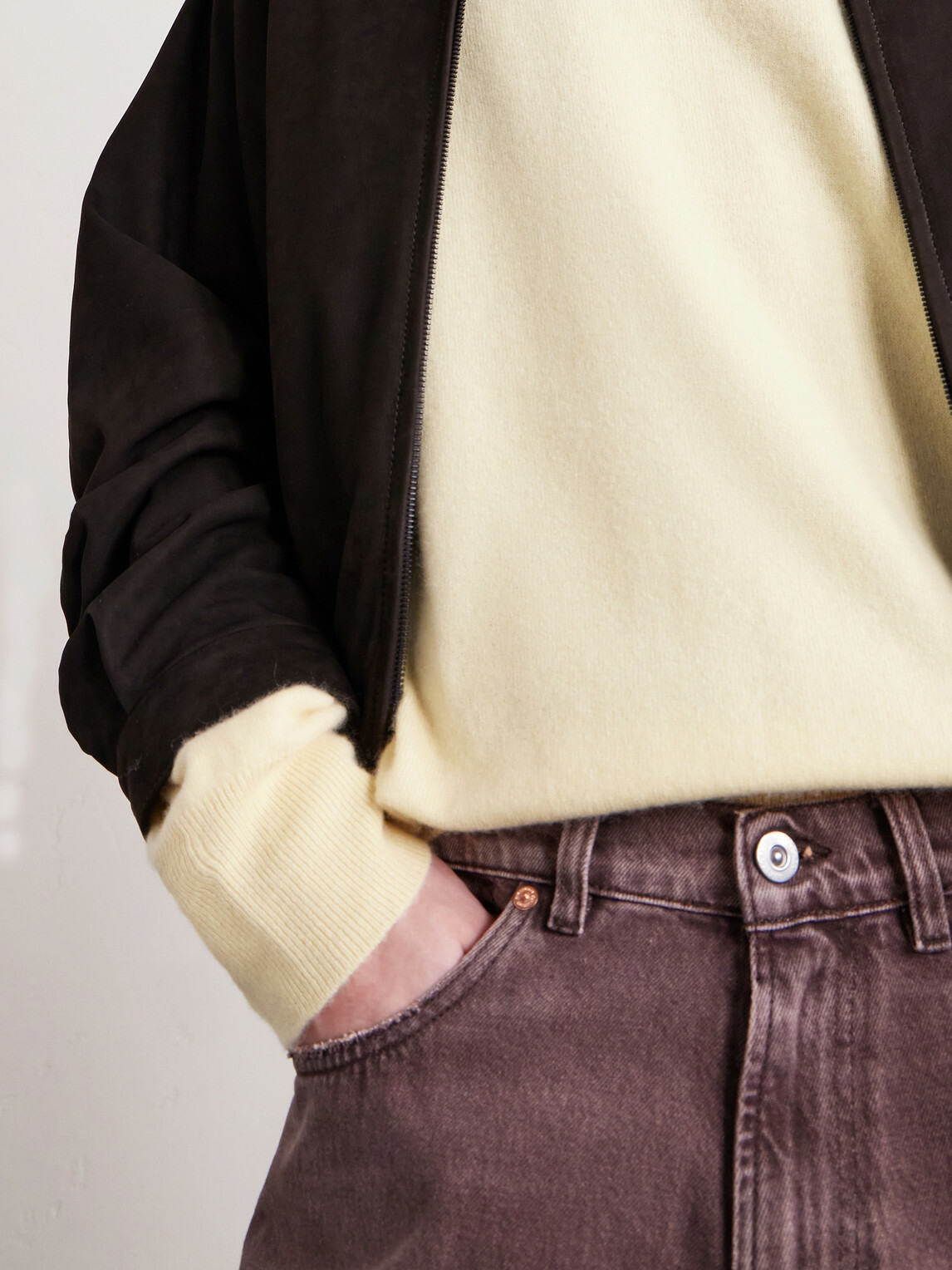 ssstein - Cashmere Sweater - Yellow
