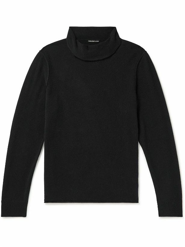 Photo: James Perse - Recycled-Cashmere Rollneck Sweater - Black