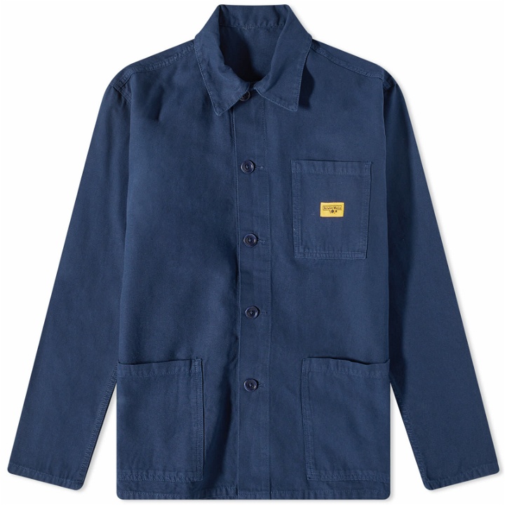Photo: Service Works Men's Canvas Coverall Jacket in Navy