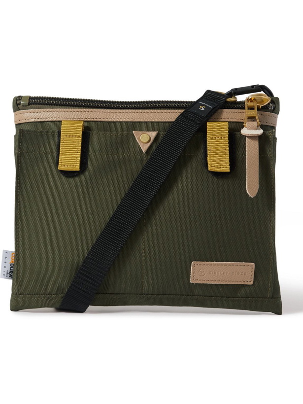 Photo: Master-Piece - Link v2 Leather-Trimmed CORDURA Messenger Bag