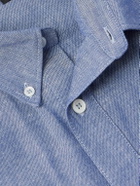 A.P.C. - Edouard Brodé Cotton-Chambray Shirt - Blue