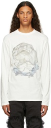 Kanghyuk White Airbag Monster Long Sleeve T-Shirt