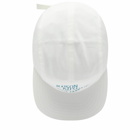 Maison Kitsuné Men's Palais Royal 5 Panel Cap in Milk