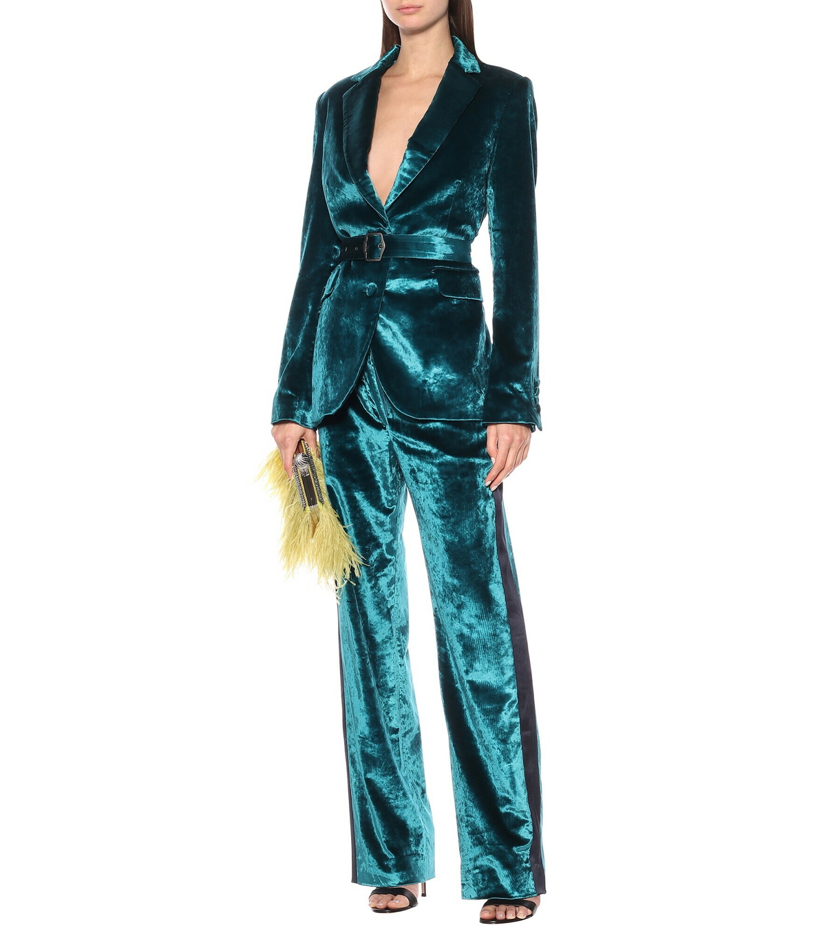 Sies Marjan - Terry belted velvet blazer