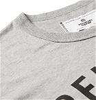 Reigning Champ - Logo-Print Mélange Cotton-Jersey T-Shirt - Men - Gray