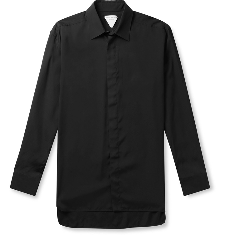 Photo: Bottega Veneta - Poplin Shirt - Black