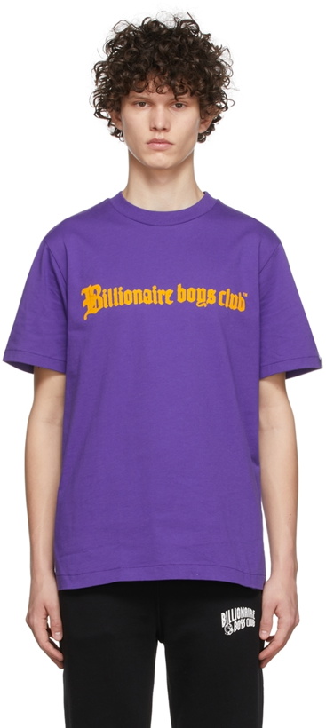 Photo: Billionaire Boys Club Purple Old English T-Shirt