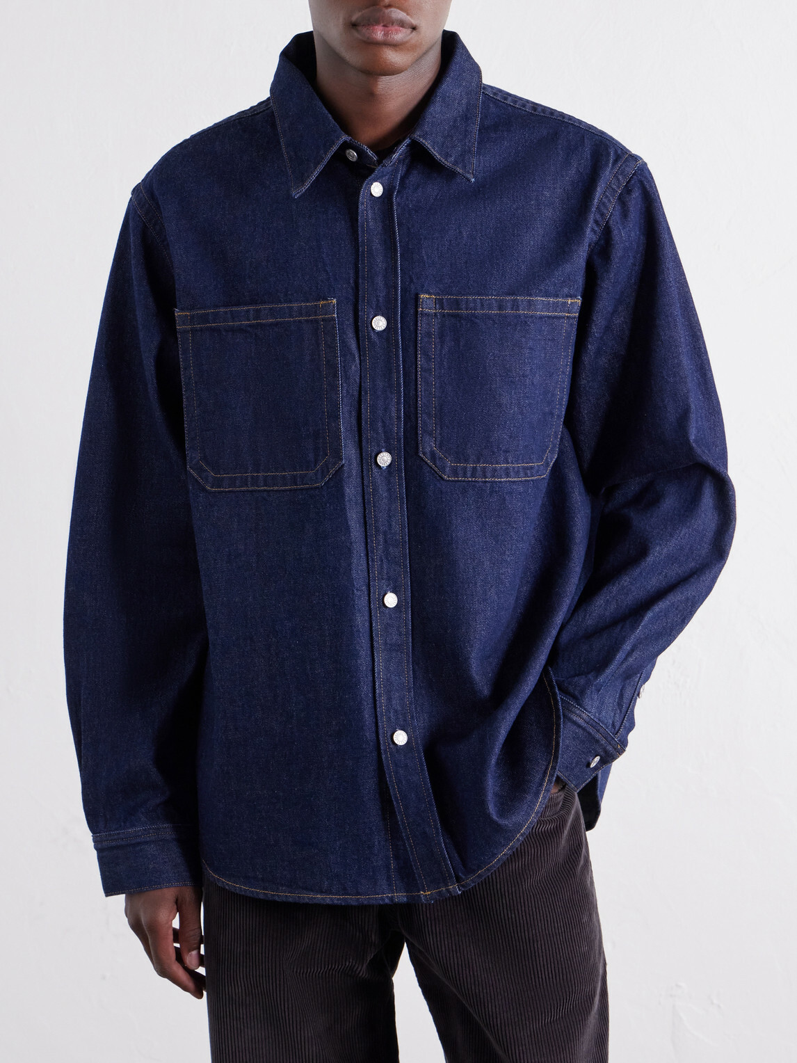 AGOLDE - Crave Denim Overshirt - Blue