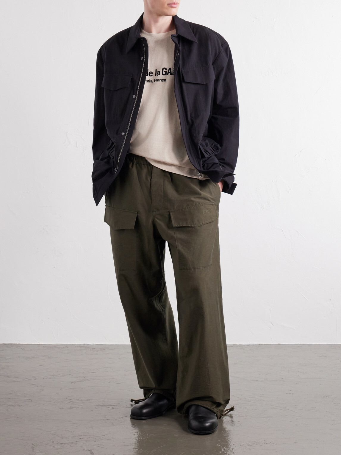 Gallery Dept. - Logo-Appliquéd Cotton-Jersey T-Shirt - Neutrals