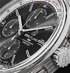 Breitling - Premier Chronograph 42mm Stainless Steel Watch - Black