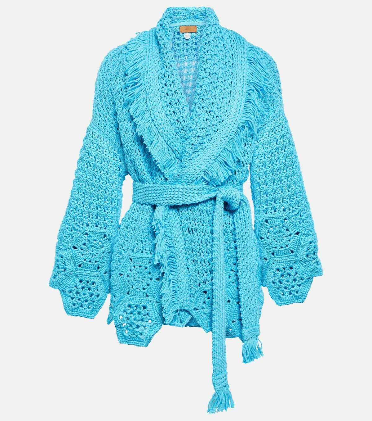 Alanui - Blooming Flowers cotton cardigan
