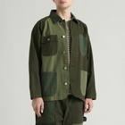 Service Works Men's Patchwork Coverall 2.0 Jacket in Green