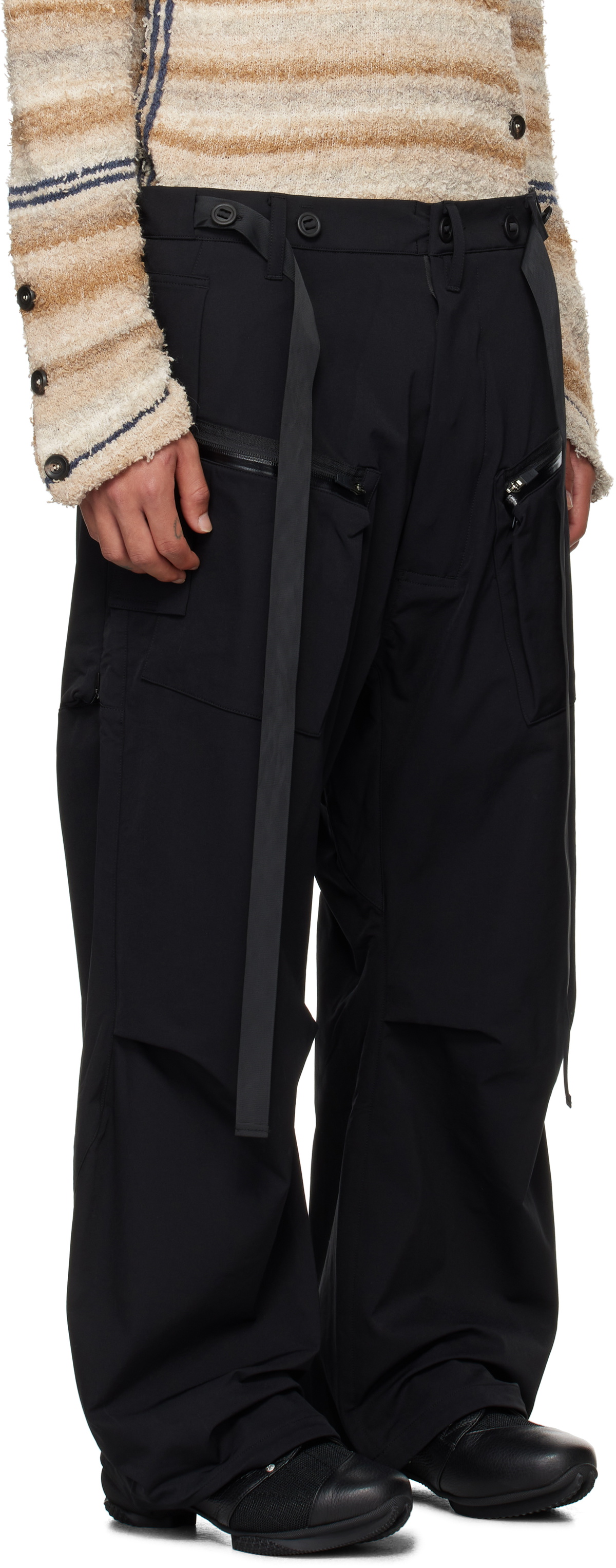 ACRONYM® Black P46A-DS Cargo Pants Acronym