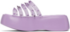 Jean Paul Gaultier Purple Melissa Edition Becky Punk Love Sandals