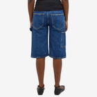 Saks Potts Women's Salm Denim Shorts in Indigo Blue