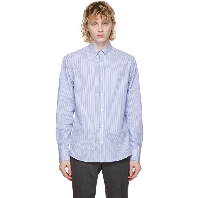 Photo: Tiger of Sweden Blue Striped Fenald Shirt