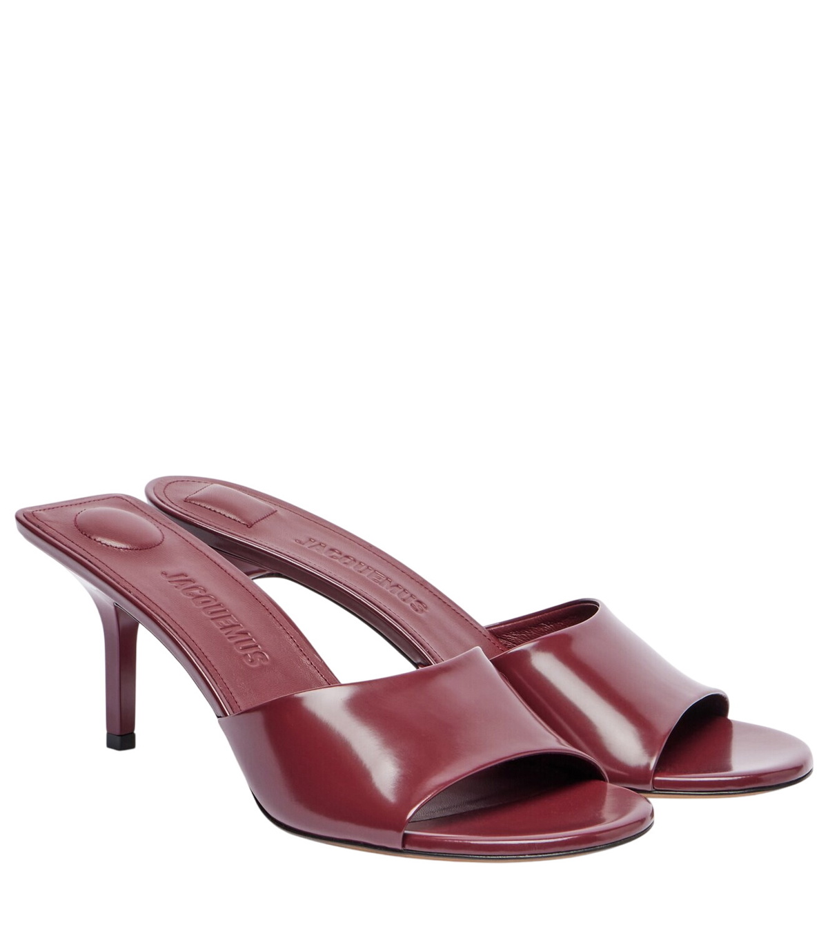 Jacquemus - Les Mules Carrés Ronds shearling sandals Jacquemus