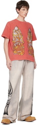 Who Decides War Taupe Winged Sweatpants