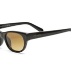 Prada Eyewear C08S Sunglasses in Black/Yellow Gradient Light Brown 