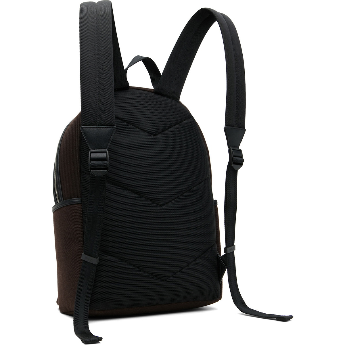 BOSS Brown Logo Lettering Backpack