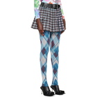 Chopova Lowena Multicolor Plugged Carabiner Miniskirt
