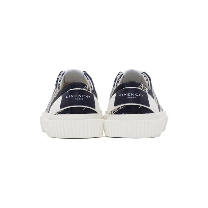 Givenchy Navy Chain Tennis Light Sneakers Givenchy