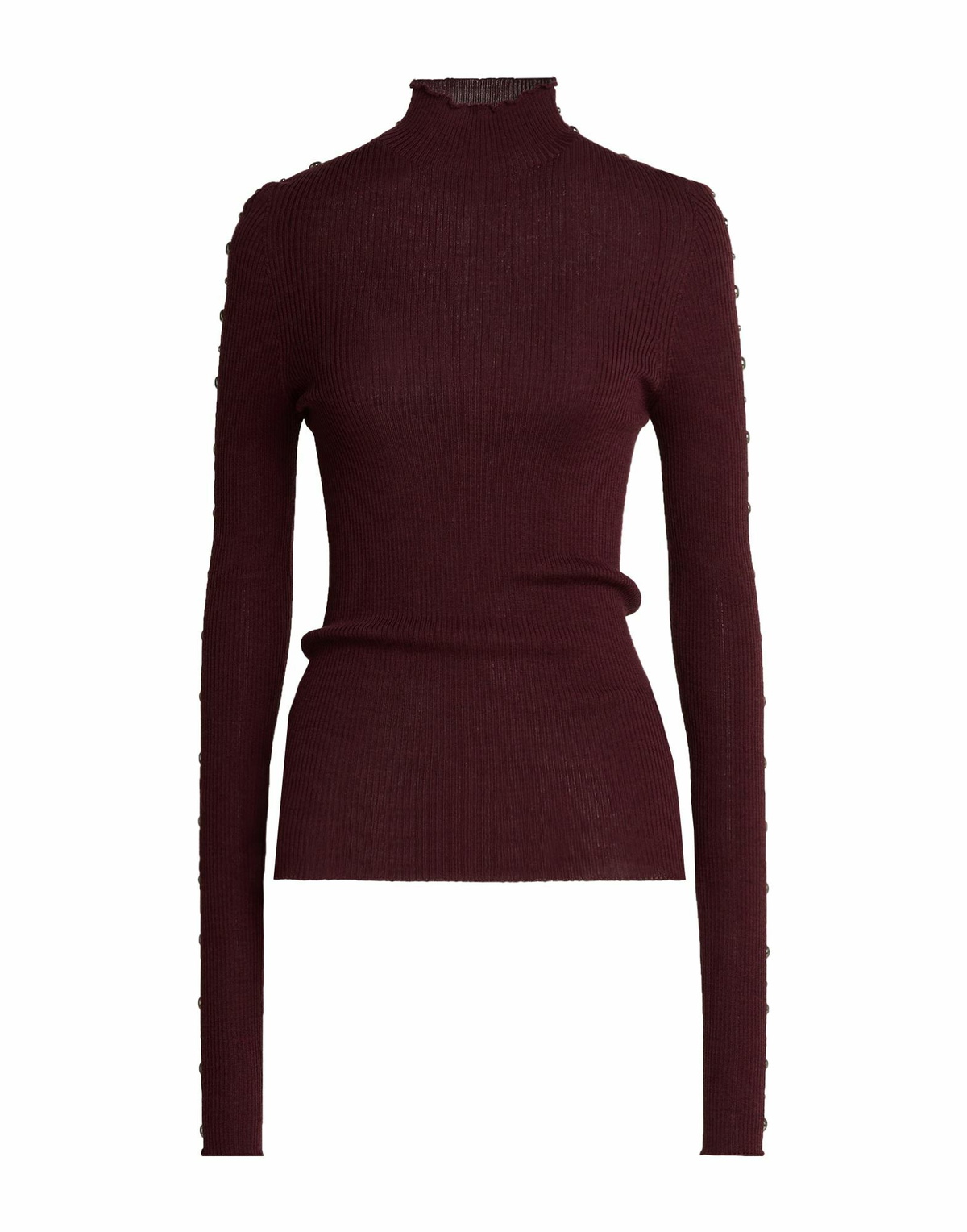 Laneus Womens Turtleneck Burgundy