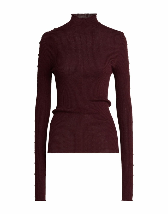 Photo: Laneus Womens Turtleneck Burgundy
