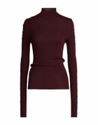 Laneus Womens Turtleneck Burgundy