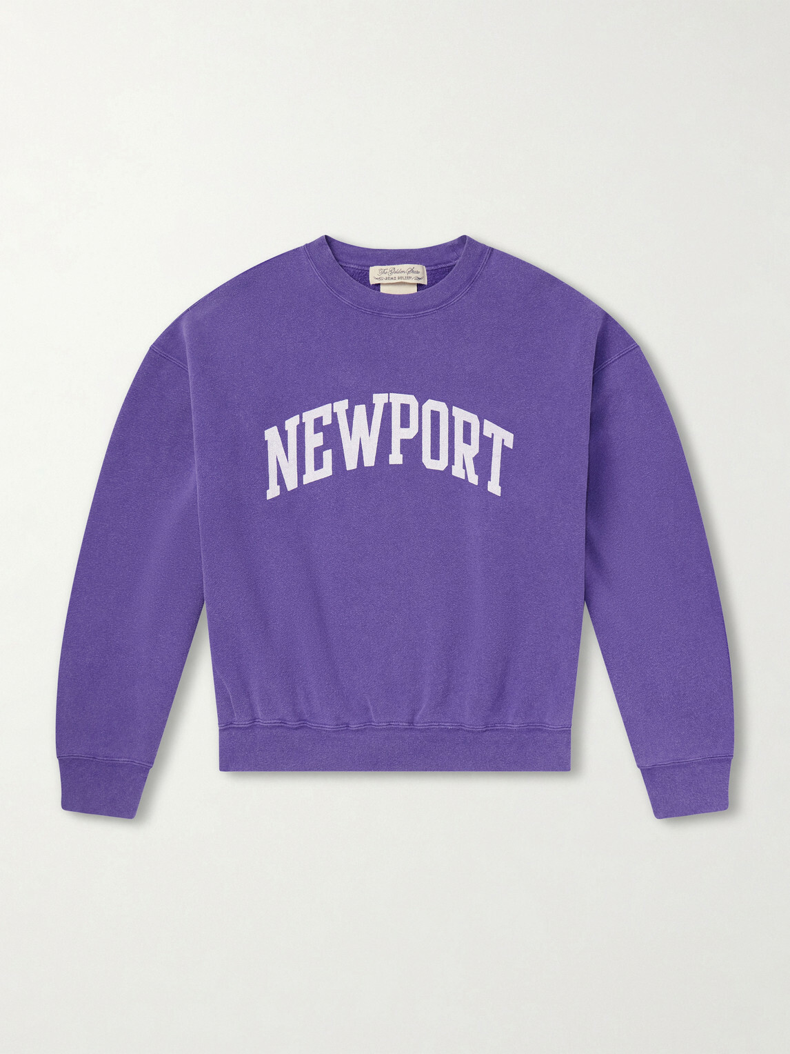 Remi Relief - Newport Printed Cotton-Jersey Sweatshirt - Purple
