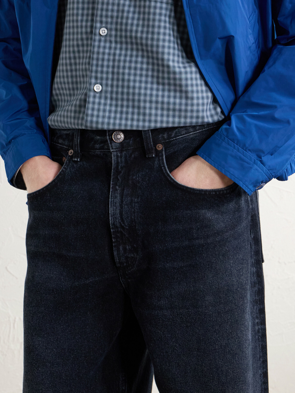 AGOLDE - Deka Organic Wide-Leg Jeans - Blue
