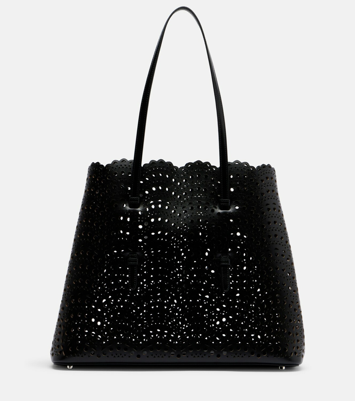 Alaïa Mina 37 Vienne leather tote bag