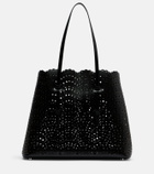 Alaïa Mina 37 Vienne leather tote bag