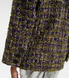 Saint Laurent Wool-blend tweed blazer