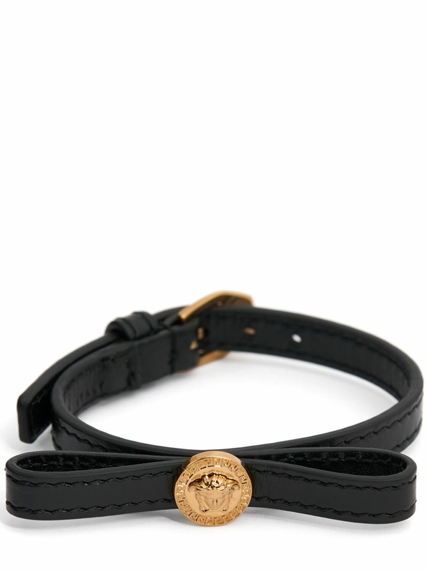 Photo: VERSACE Leather Bracelet