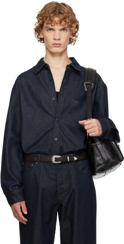 Photo: LE17SEPTEMBRE Blue Denim Overshirt
