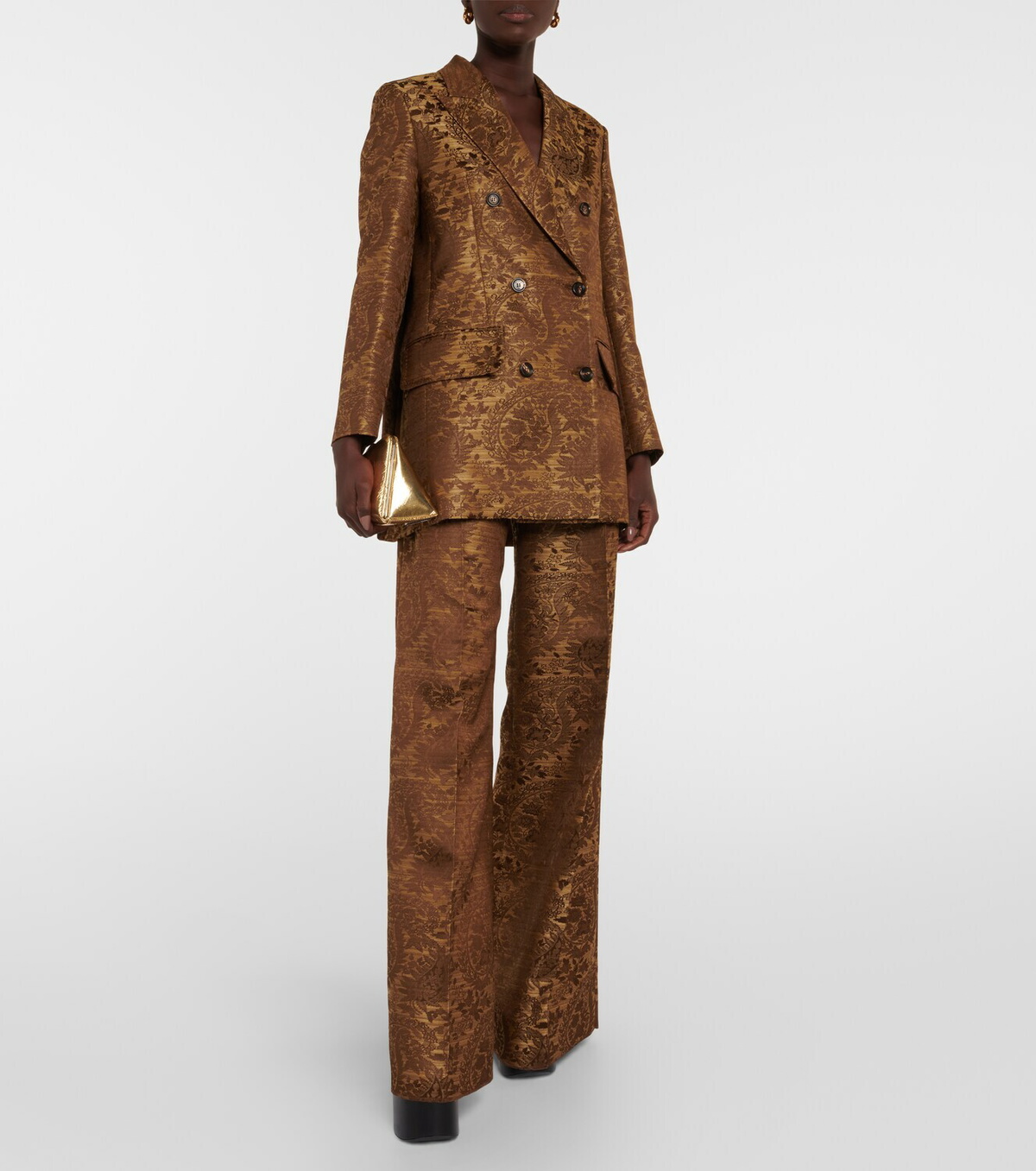 パンツ MAX MARA FINALE HIGH WAIST TROUSERS FINALE HIGH WAIST TROUSERS WITH SARTORIAL PINCES for Women