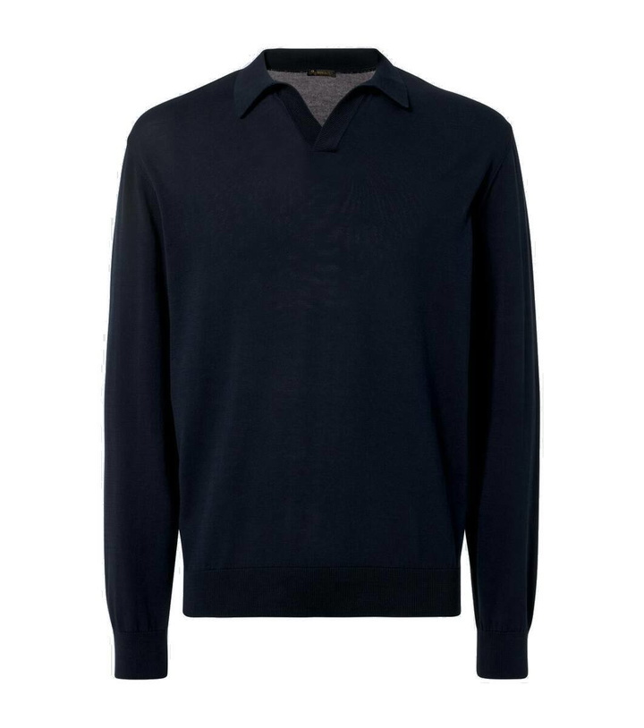 Photo: Rubinacci Amalfi cotton polo shirt
