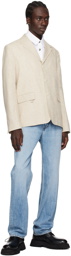 Jacquemus White Les Classiques 'La Chemise Manches Longue' Shirt