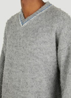 Washed Sweater in Grey