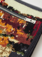 UNDERCOVER MADSTORE - Intarsia Cotton-Blend Messenger Bag