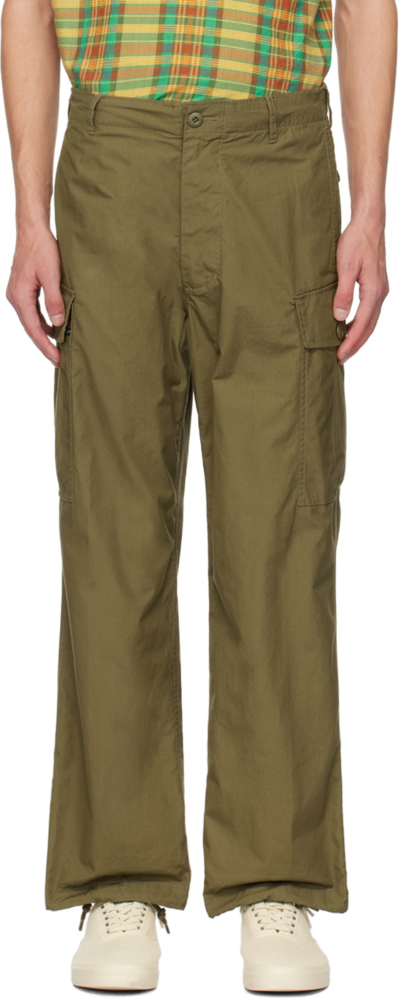 BEAMS PLUS Khaki Military Cargo Pants Beams Plus