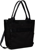 master-piece Black Smooth Leather Tote