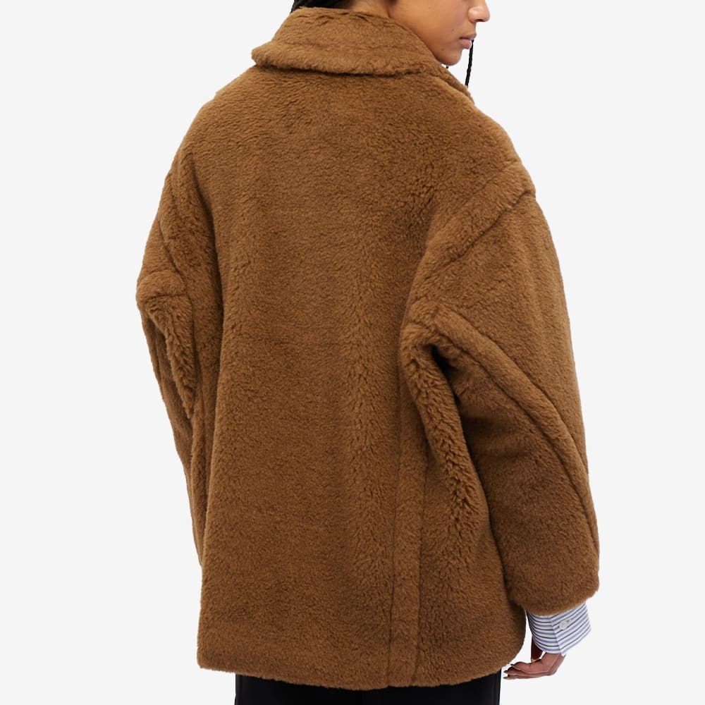 Max Mara Women's Viale Short Teddy Coat in Tobacco Max Mara