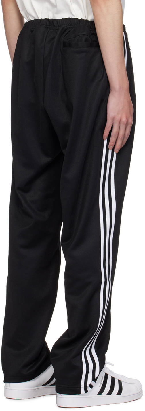 adidas originals adicolor beckenbauer skinny tracksuit in black