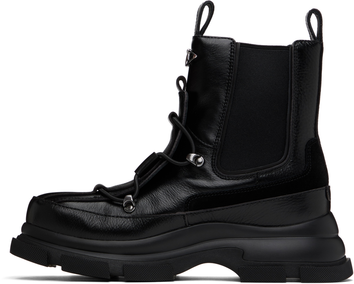 both Black Gao EVA Tracker Chelsea Boots