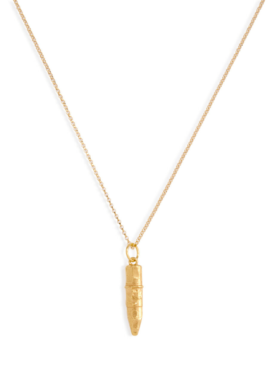 Alighieri The Mini Annotator 24kt Gold-plated Necklace - One Size
